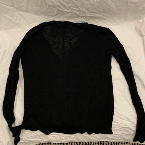 Abercrombie and Fitch Knitted Wrap Top - Picture 2 of 5